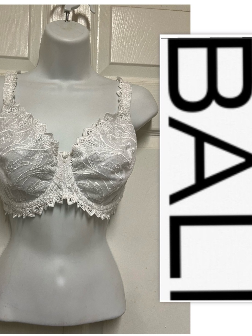 Bali White Lace Underwire Bra